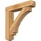 Ekena Millwork Imperial Craftsman Rough Sawn Bracket w/ Offset Brace, Western Red Cedar, 8"W x 40"D x 40"H BKT0806X40X40IMP04RWR - alternate 1